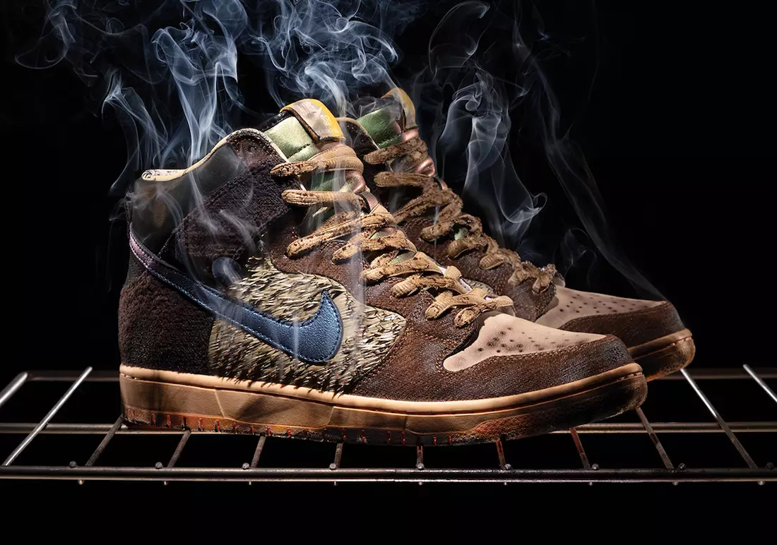 Концепції x Nike SB Dunk High, натхненні Turducken Dish