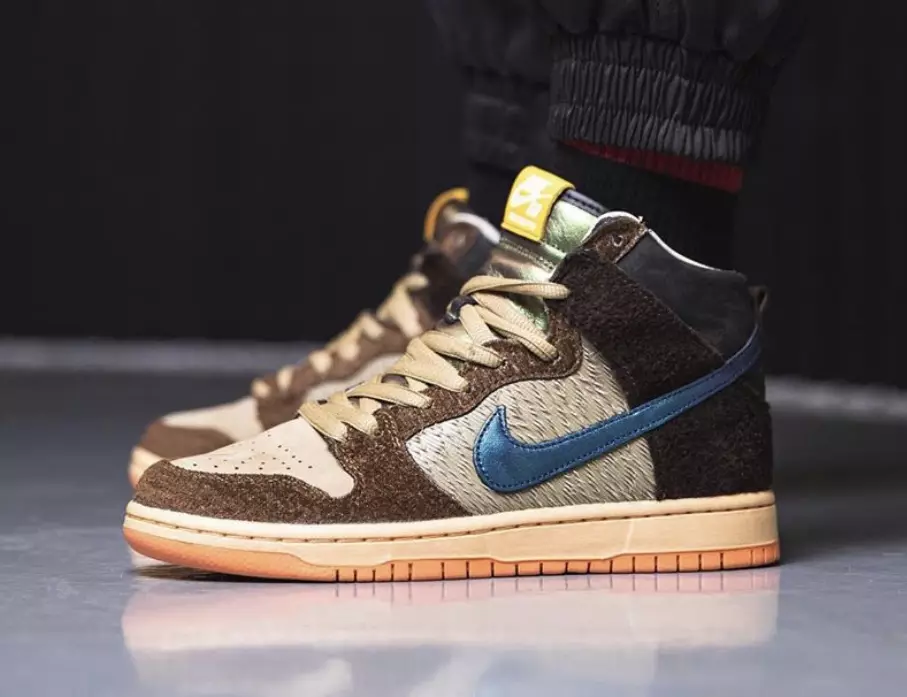 Έννοιες Ημερομηνία κυκλοφορίας Nike SB Dunk High Duck On-Feet