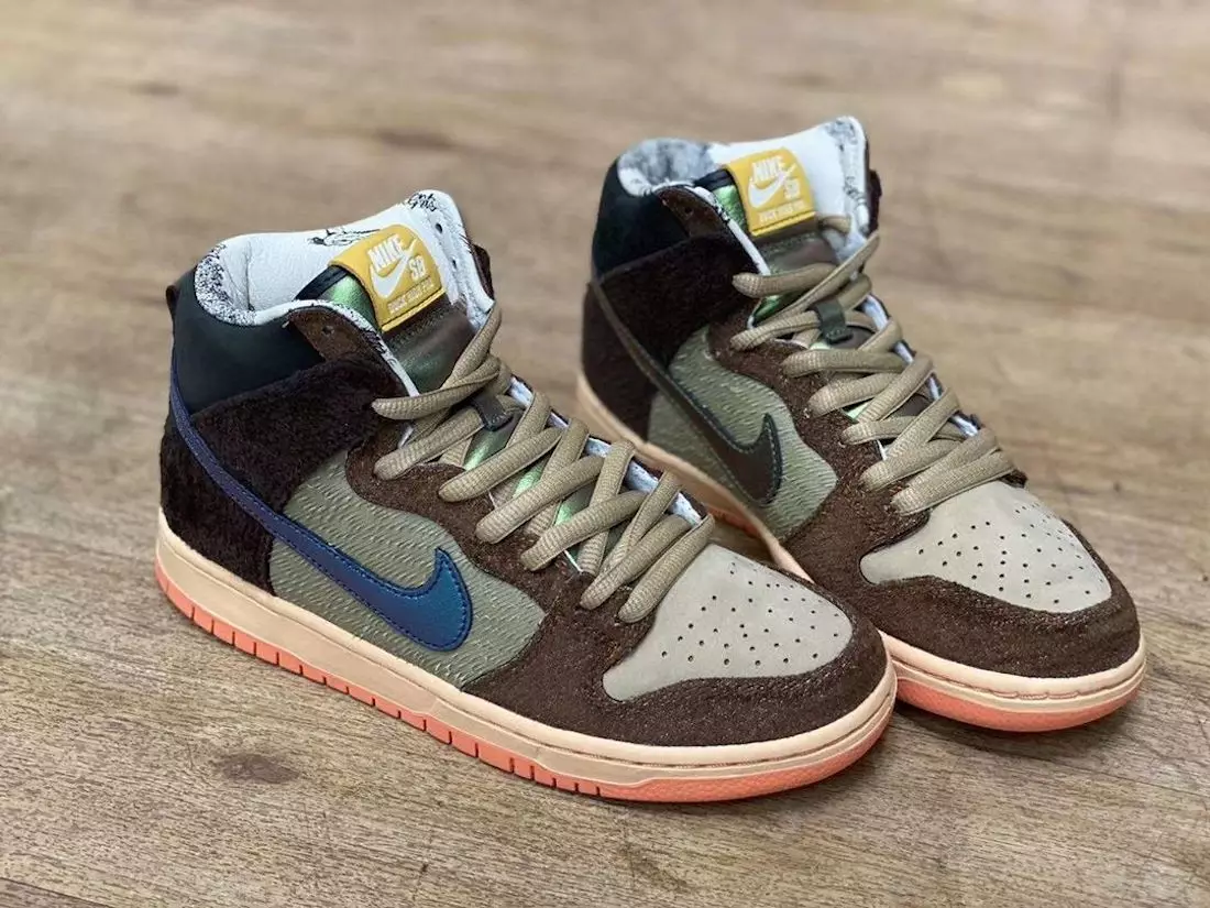 קאַנסעפּס Nike SB Dunk High Duck Release Date