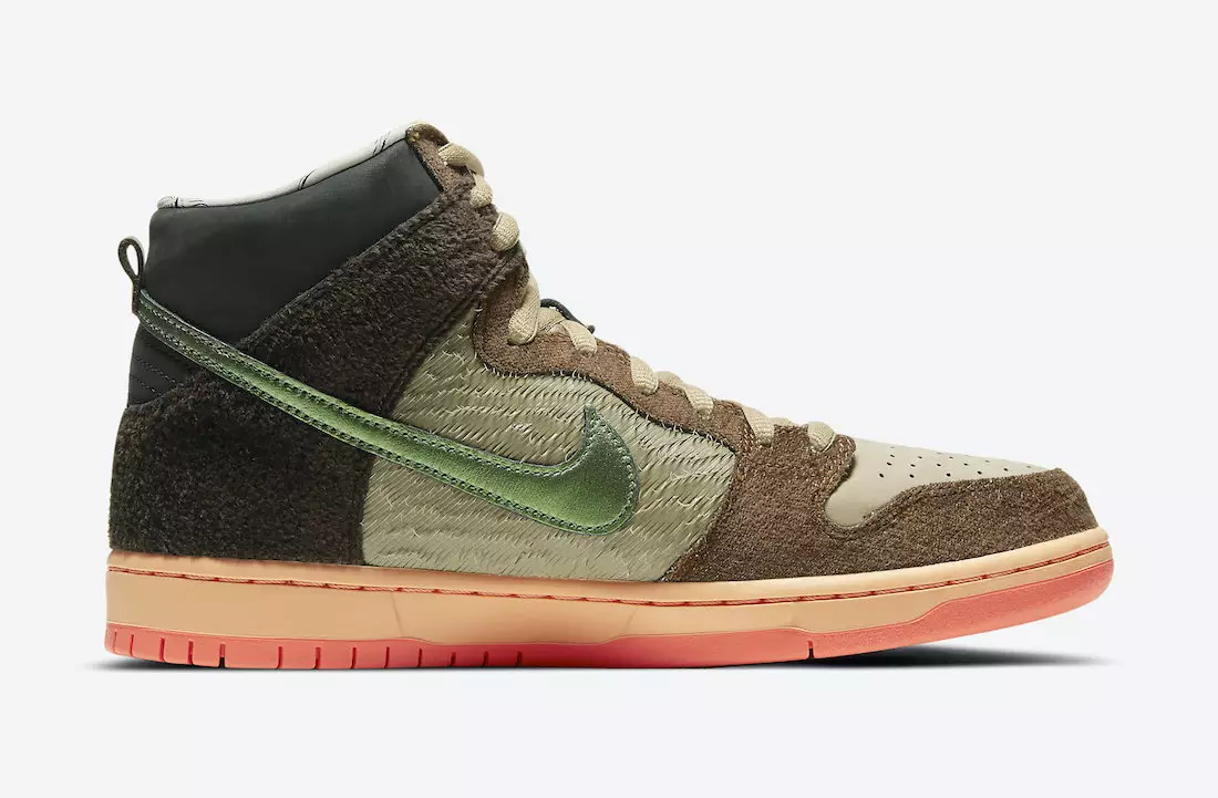 Концепты Nike SB Dunk High Mallard TurDunken DC6887-200 Дата выпуска