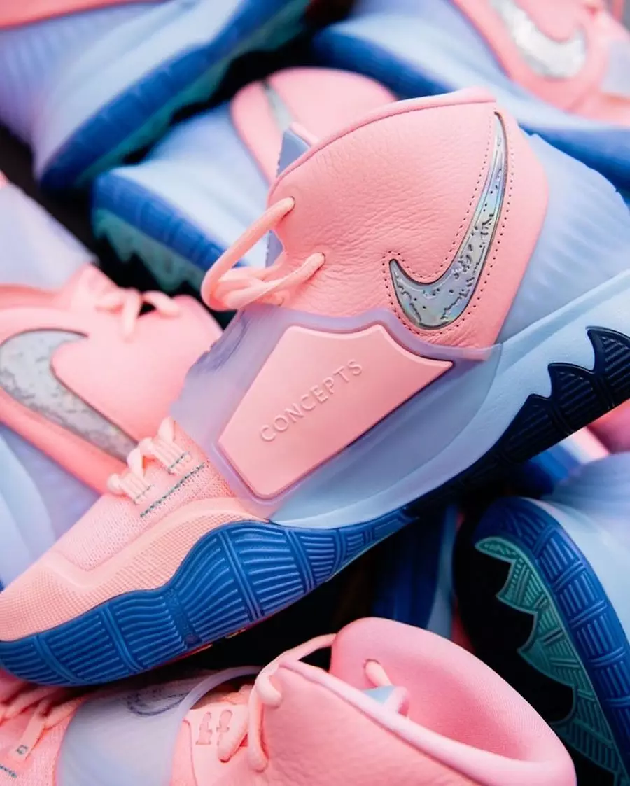 Koncept Nike Kyrie 6 Pink CU8879-600 Utgivningsdatum