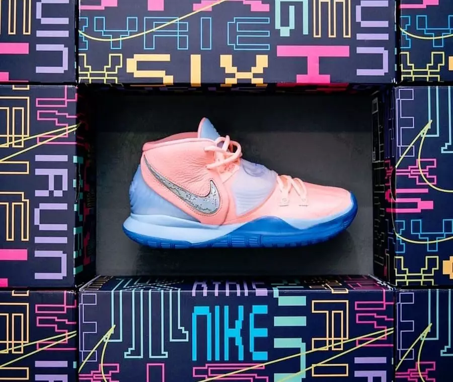 Koncept Nike Kyrie 6 Pink CU8879-600 Utgivningsdatum