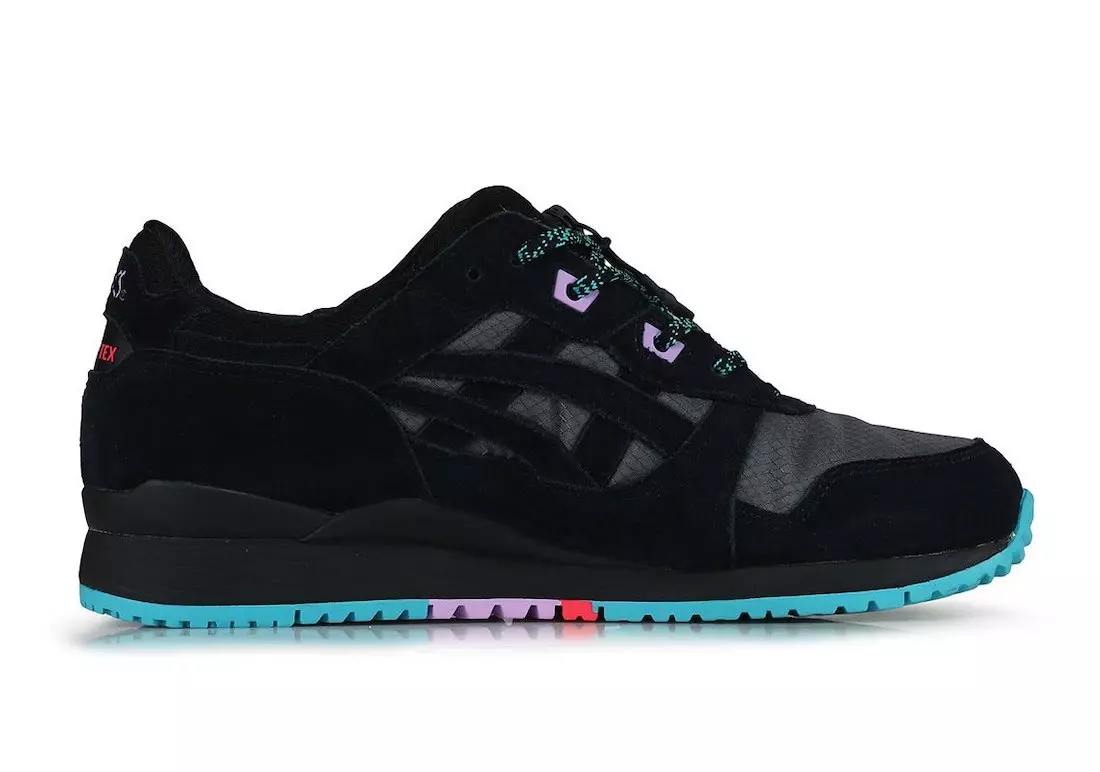 ASICS Gel Lyte III Gore-Tex Black Teal Fecha de lanzamiento