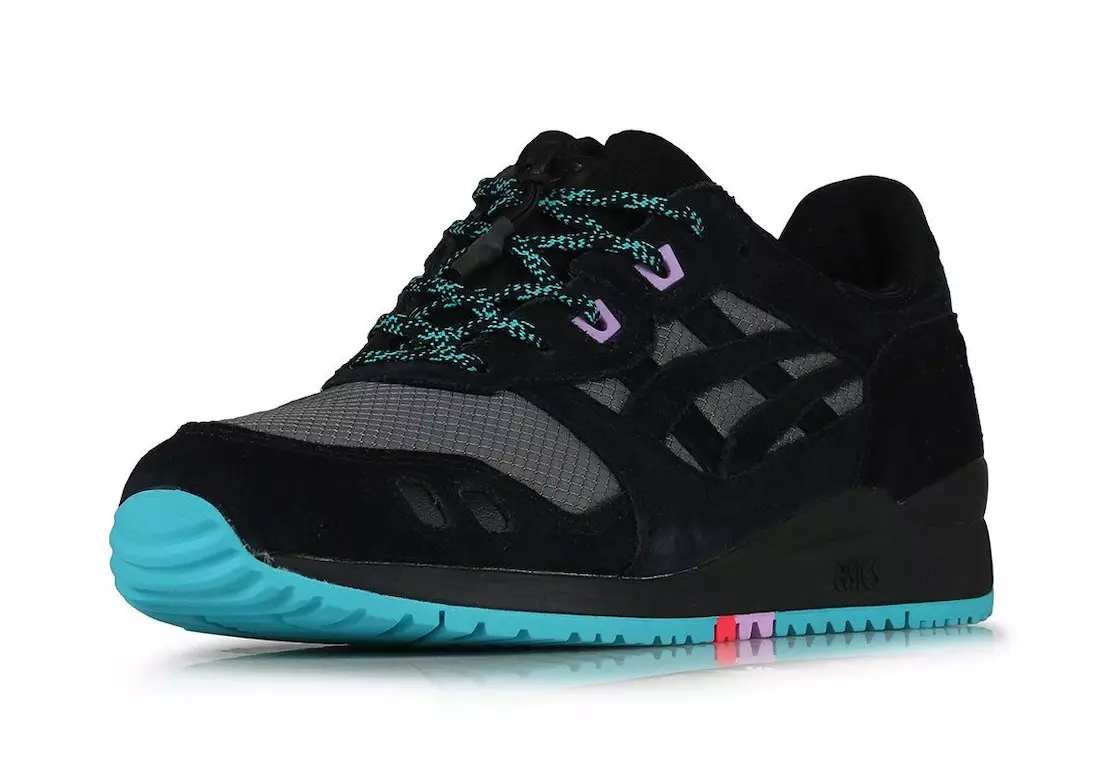 ASICS Gel Lyte III Gore-Tex Black Teal Ημερομηνία κυκλοφορίας