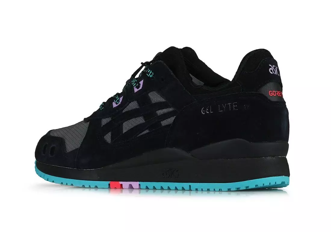 ASICS Gel Lyte III Gore-Tex Black Teal Дата випуску