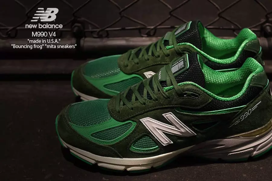 mita lenkkarit, jotka julkaisevat The New Balance 990:n Boston Rootsin inspiraationa