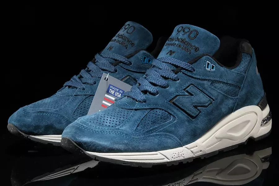 New Balance 990 Spettro Colore Mare del Nord