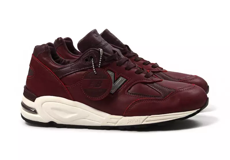 New Balance 990 Burgundy Horween oda