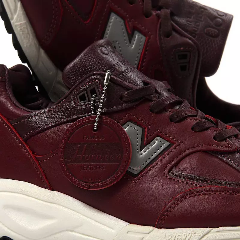 Kůže New Balance 990 Burgundsko Horween