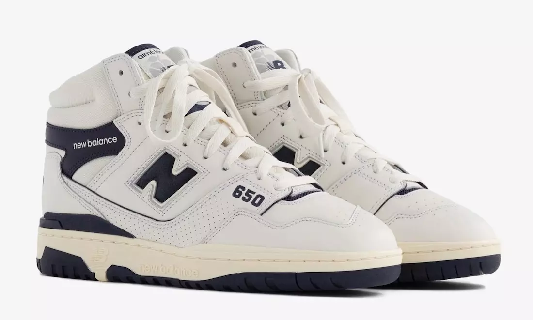 Aime Leon Dore New Balance 650R Navy გამოშვების თარიღი