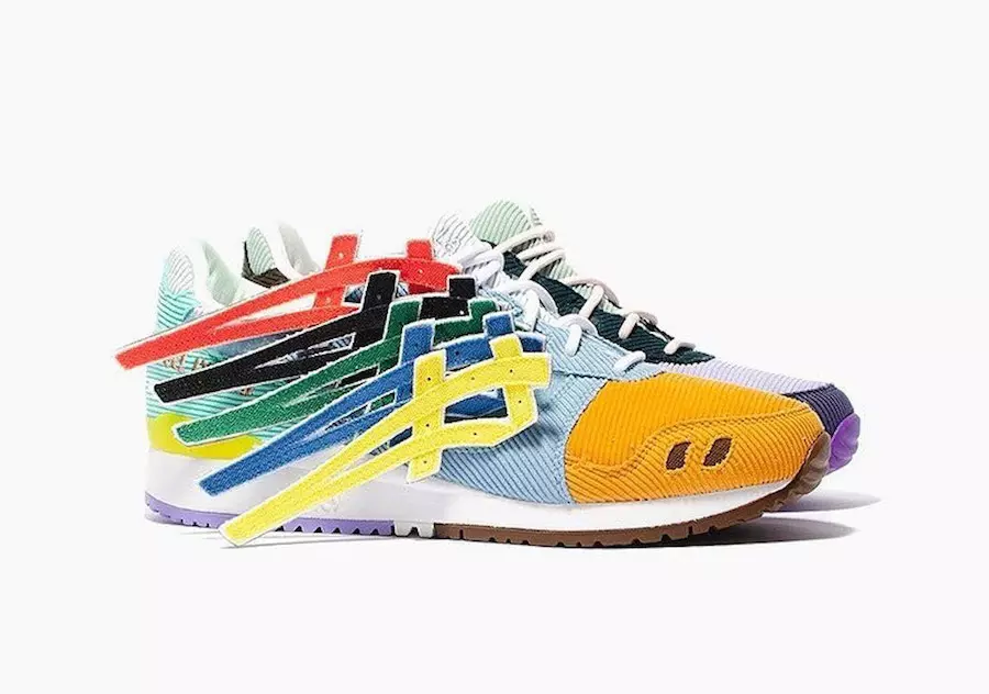 Sean Wotherspoon atmos ASICS Gel Lyte III ဖြန့်ချိမှု အချက်အလက်