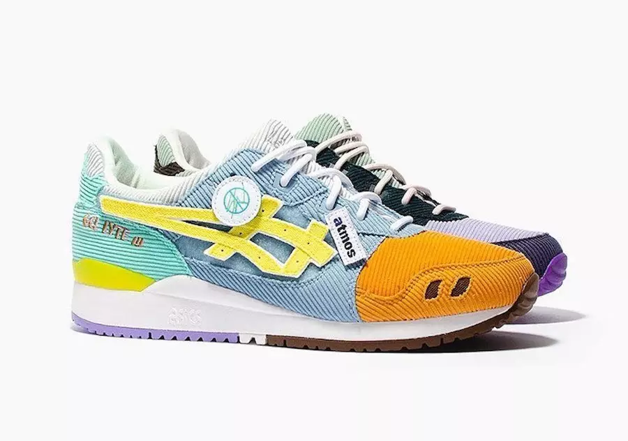 Sean Wotherspoon atmos ASICS Gel Lyte III Informações de lançamento