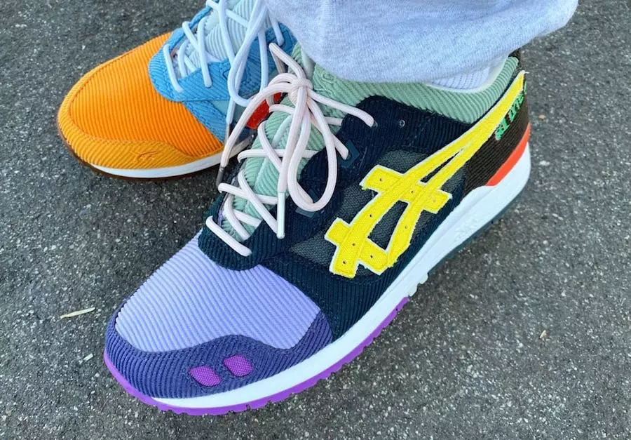 Sean Wotherspoon atmos ASICS Gel Lyte III jalgadel