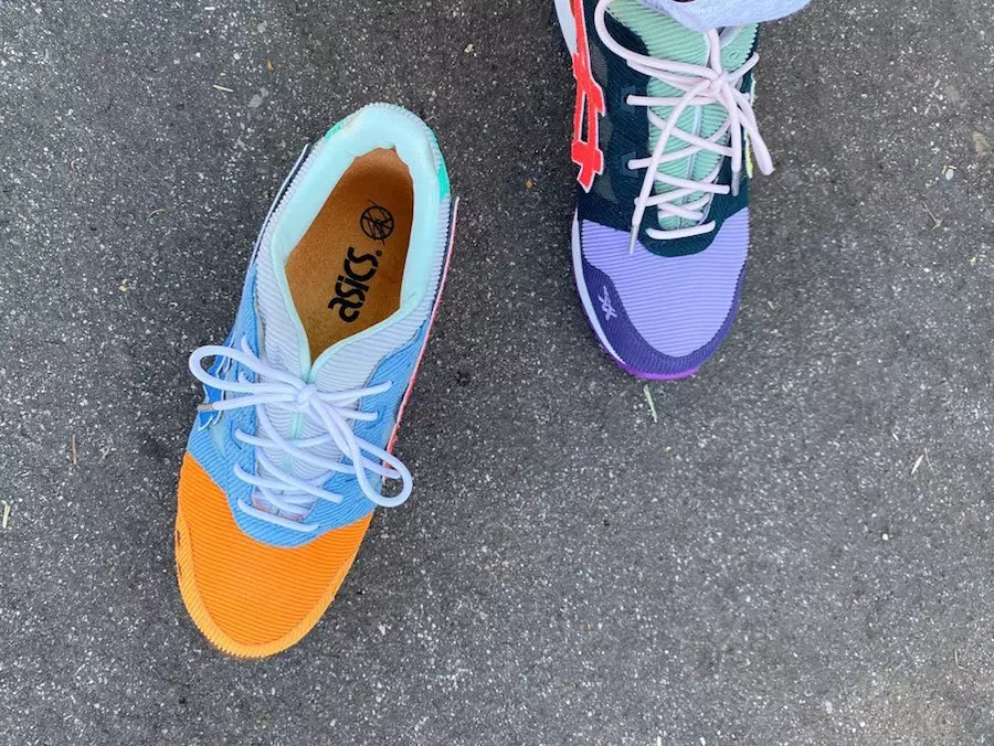 Sean Wotherspoon atmos ASICS Gel Lyte III på føttene