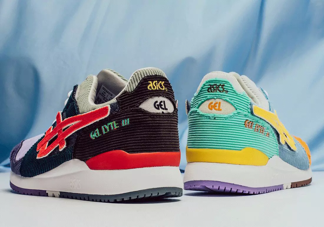 ASICS Gel Lyte III Sean Wotherspoon atmos Data de lançamento