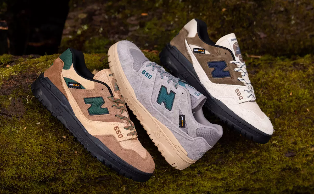 Kaip nusipirkti dydį? x New Balance 550 „Cordura Pack“