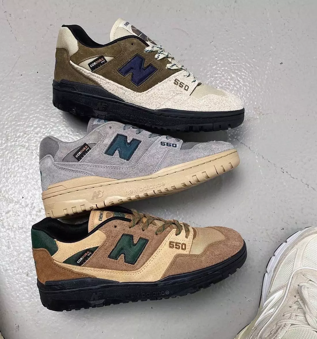 Veľkosť New Balance 550 Cordura Pack Dátum vydania