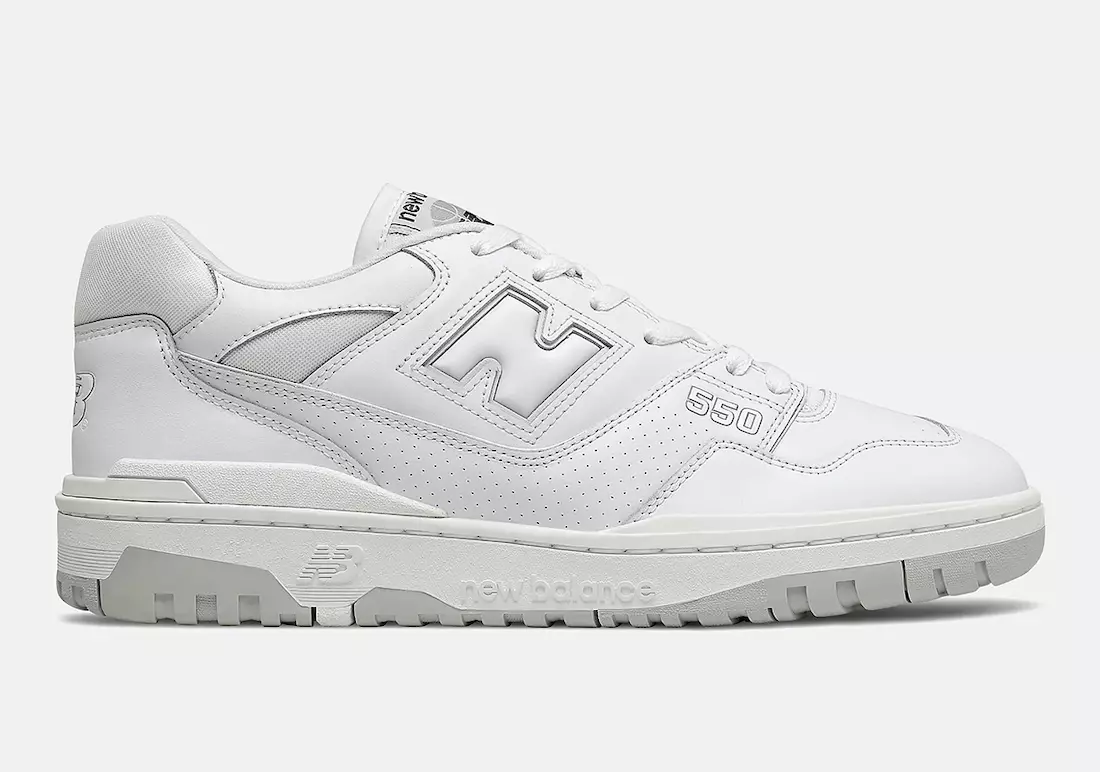 New Balance 550 White Grey BB550PB1 Датум на издавање