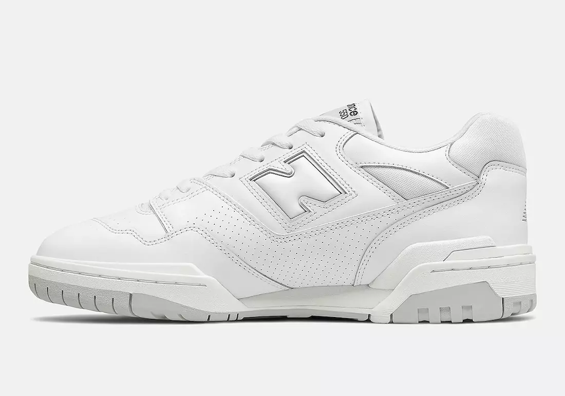 New Balance 550 White Grey BB550PB1 Data di rilascio