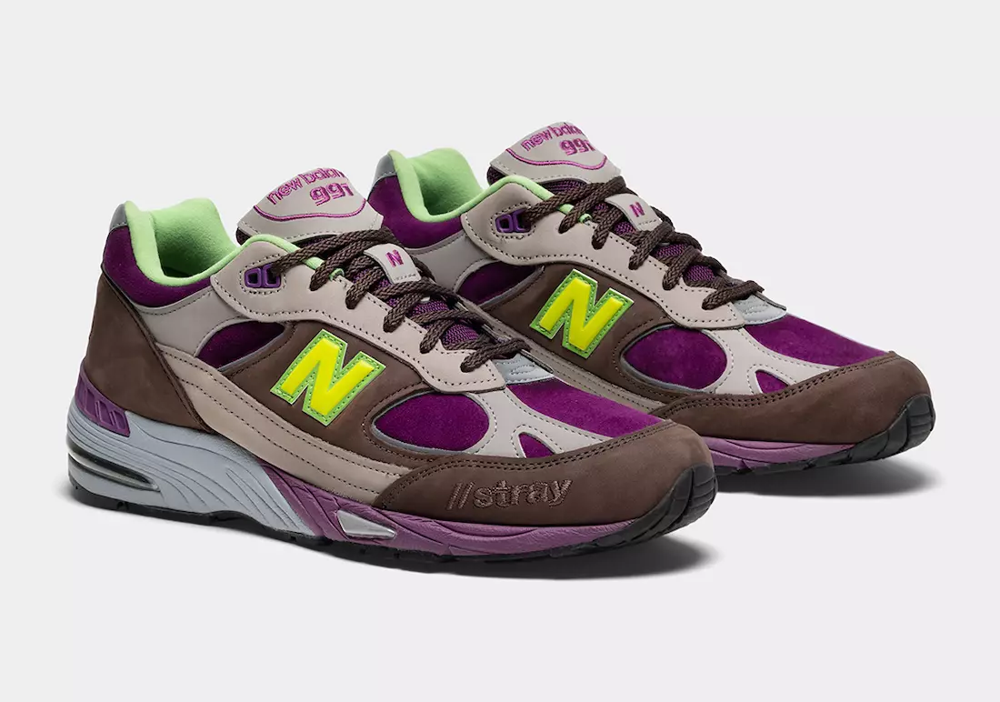 Zatoulané krysy New Balance 991 Brown Datum vydání Cena