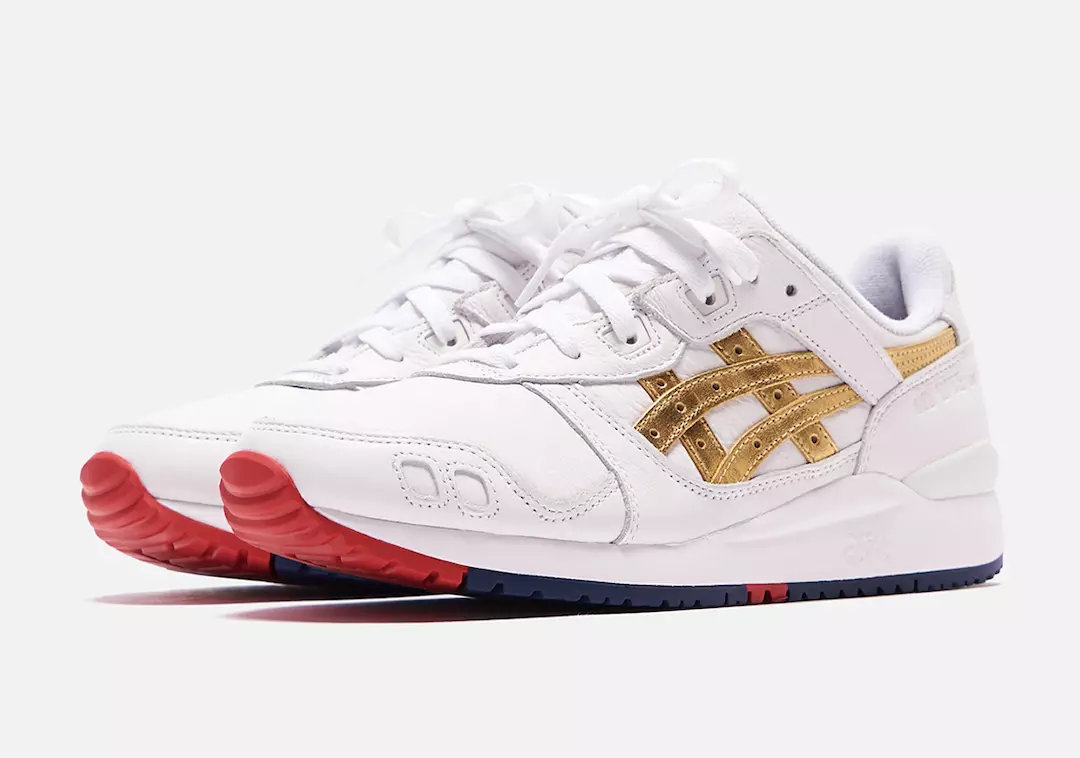 Ronnie Fieg ASICS Gel Lyte III Super Gold Tokyo Trio Ngày phát hành