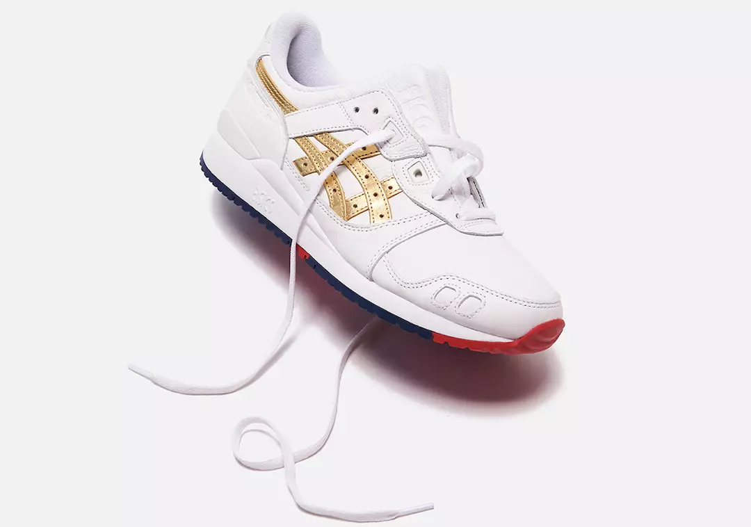 Ronnie Fieg ASICS Gel Lyte III Super Gold Tokyo Trio Data de lançamento