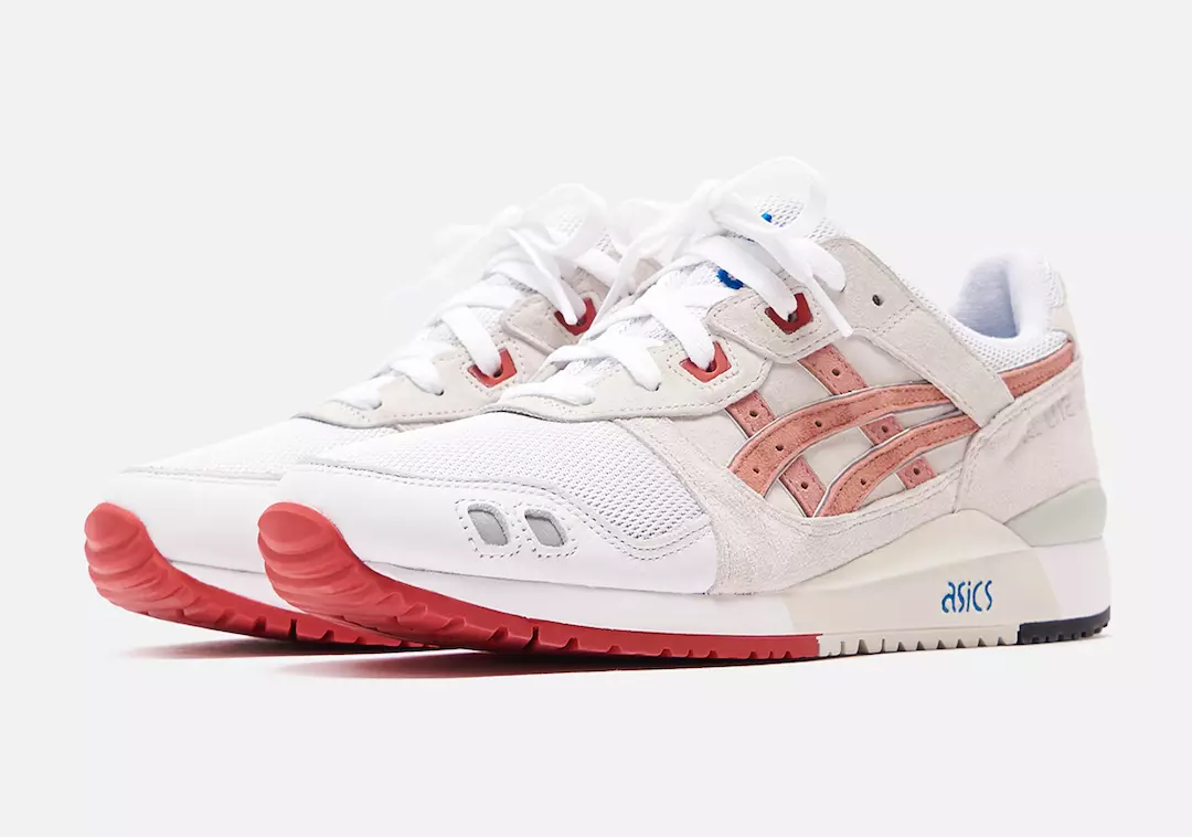 Ronnie Fieg ASICS Gel Lyte III Yoshino Rose Tokyo Trio väljalaskekuupäev