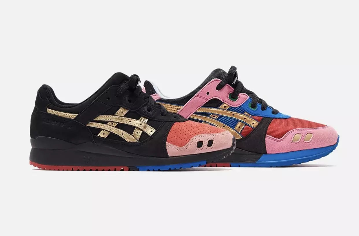 Detaljan pogled na Ronnie Fieg's ASICS Gel Lyte III