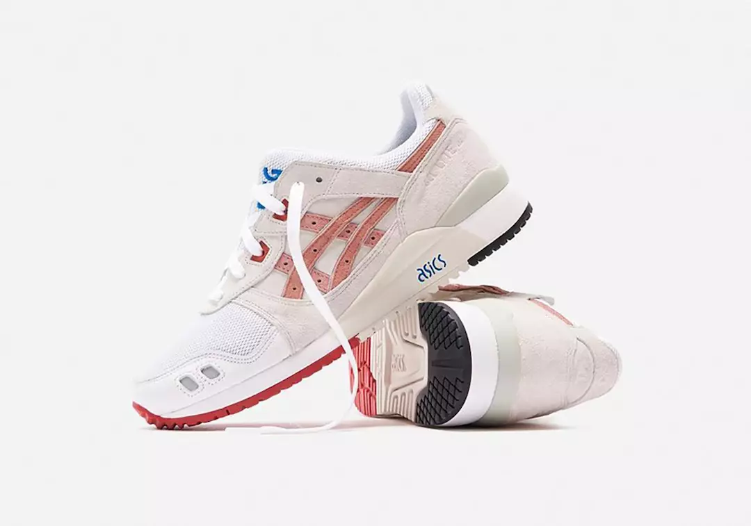 Ronnie Fieg Kith ASICS Gel Lyte III Yoshino Rose ဖြန့်ချိသည့်ရက်စွဲ