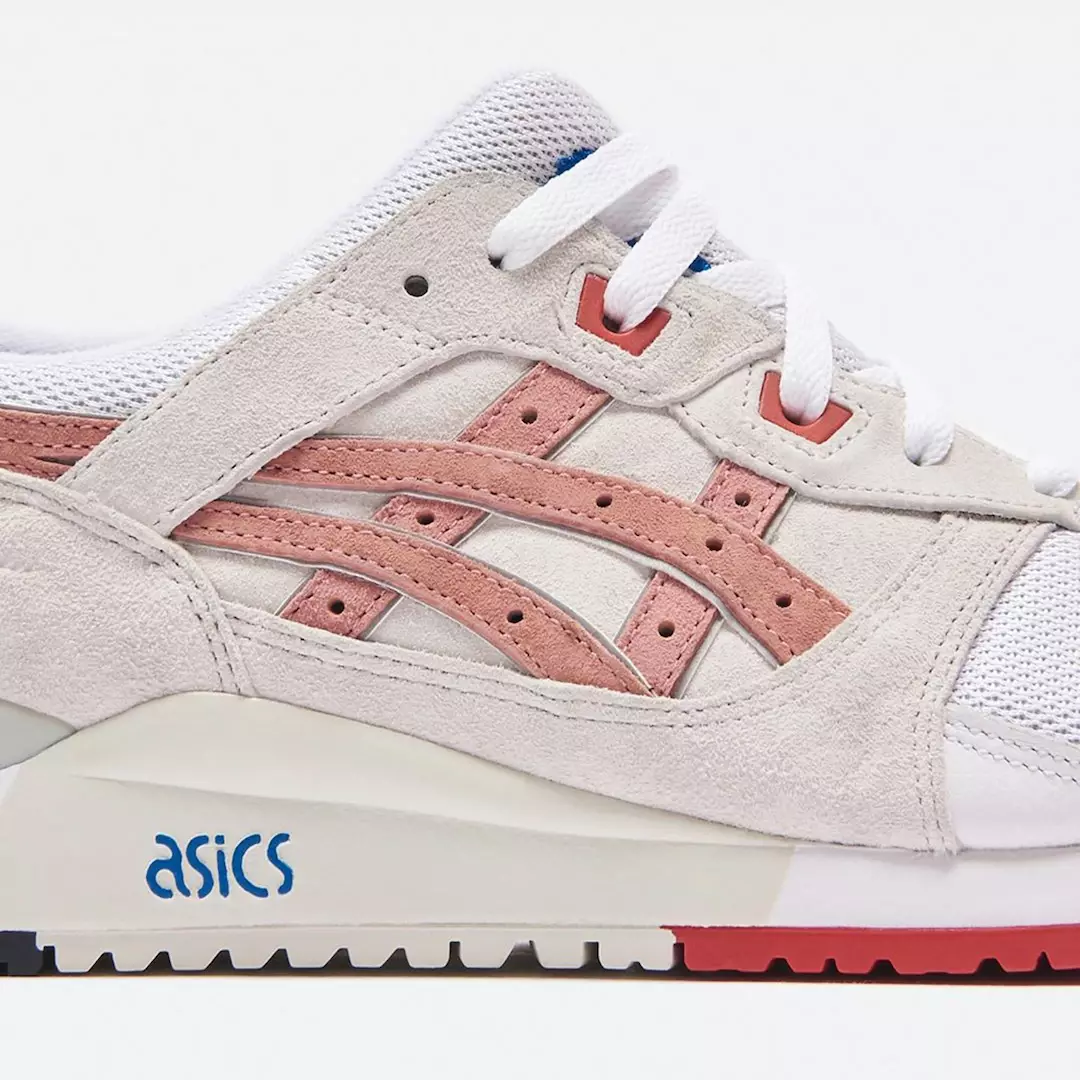 Ronnie Fieg Kith ASICS Gel Lyte III Yoshino Rose útgáfudagur