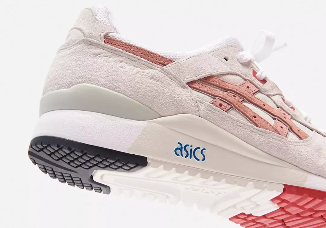 Ronnie Fieg Kith ASICS Gel Lyte III Yoshino Rose ဖြန့်ချိသည့်ရက်စွဲ