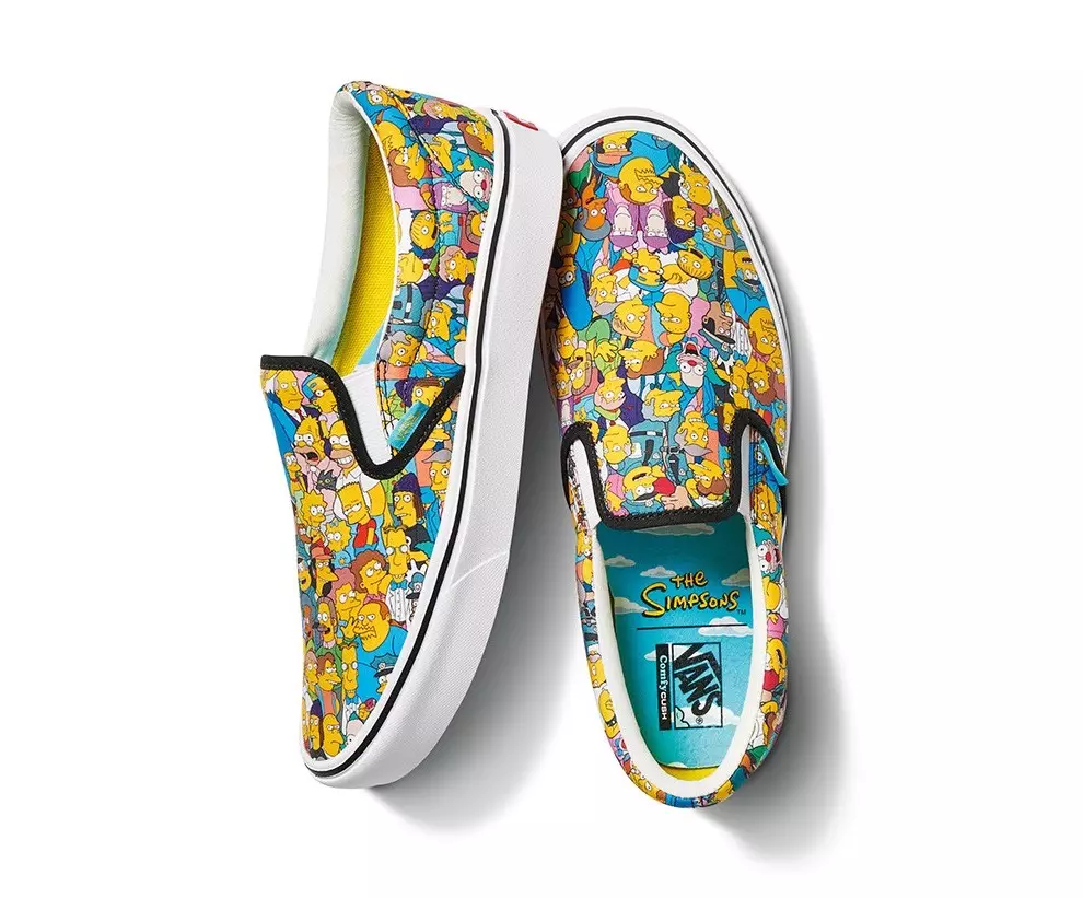 The Simpsons Vans Data lansării