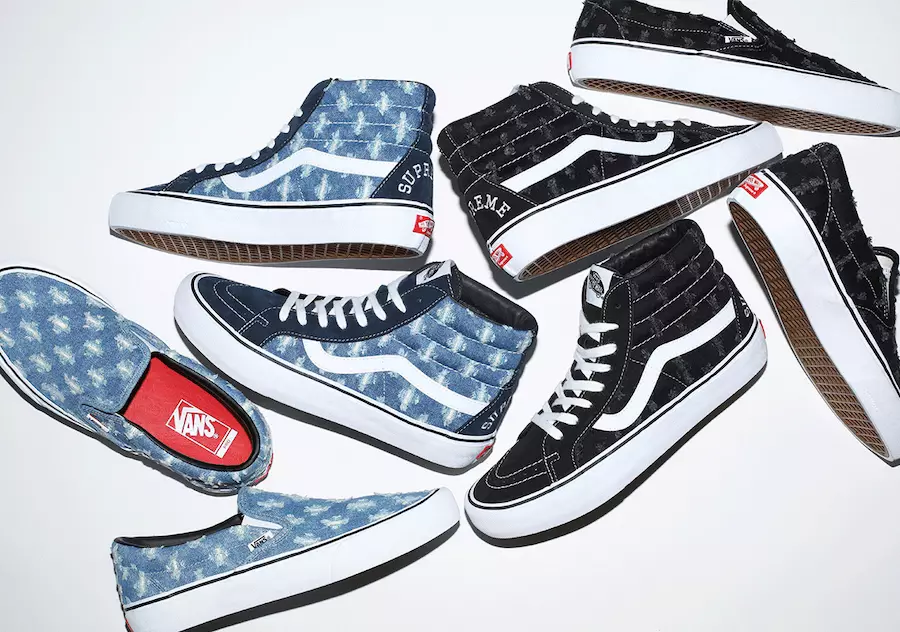 Supreme Vans Hole Punch Denim Releasedatum