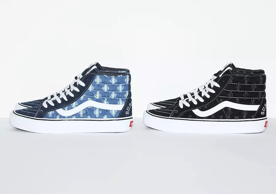 Supreme Vans Hole Punch Denim Data lansării