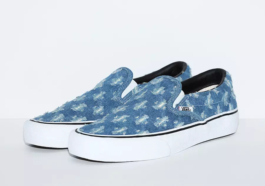 Supreme Vans Hole Punch Denim Releasedatum