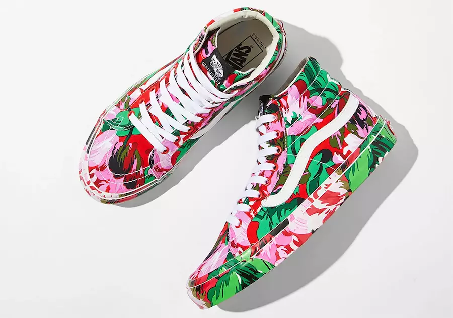 Kenzo Vans Vault Sk8-Hi Old Skool 2020 Dáta Eisiúna