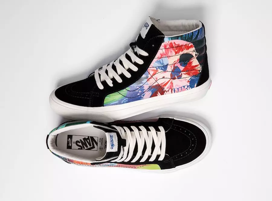 Damien Hirst Vans Vault Sk8-Hi Slip-On תאריך שחרור