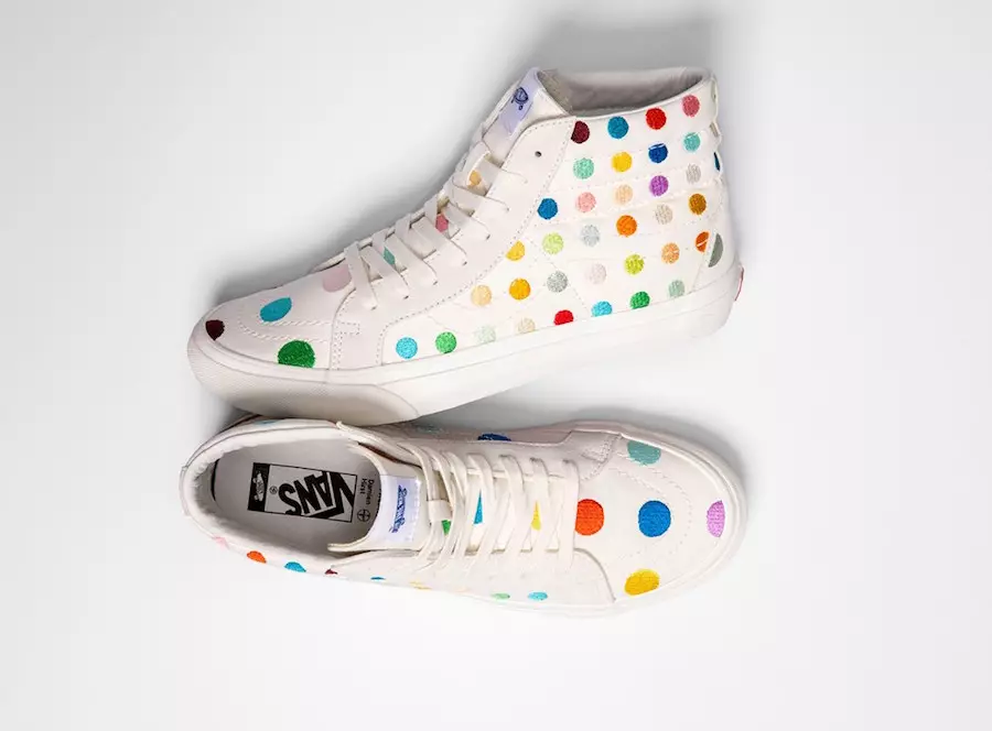 Damien Hirst Vans Vault Sk8-Hi Slip-On תאריך שחרור