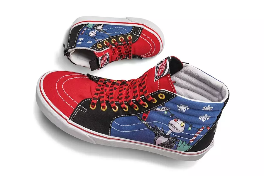 The Nightmare Before Christmas Vans Sk8-Hi Christmas Town Izdošanas datums