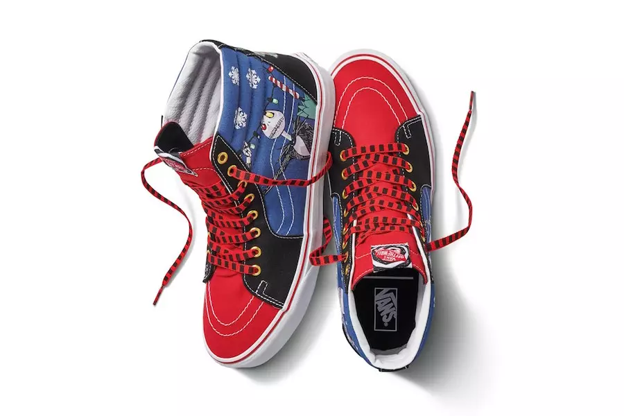 The Nightmare Before Christmas Vans Sk8-Hi Christmas Town Data de lançamento