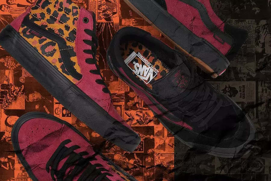 Vans Keluarkan Pek Inspirasi Punk Baharu Dengan Cetakan Leopard