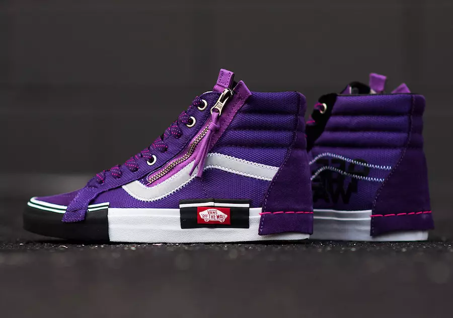 Vans Sk8-Hi endurútgáfu CAP Violet Indigo útgáfudagur