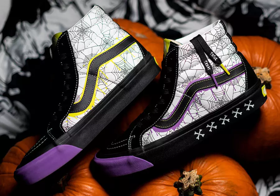 tamanho Vans Sk8-Hi Halloween Data de lançamento