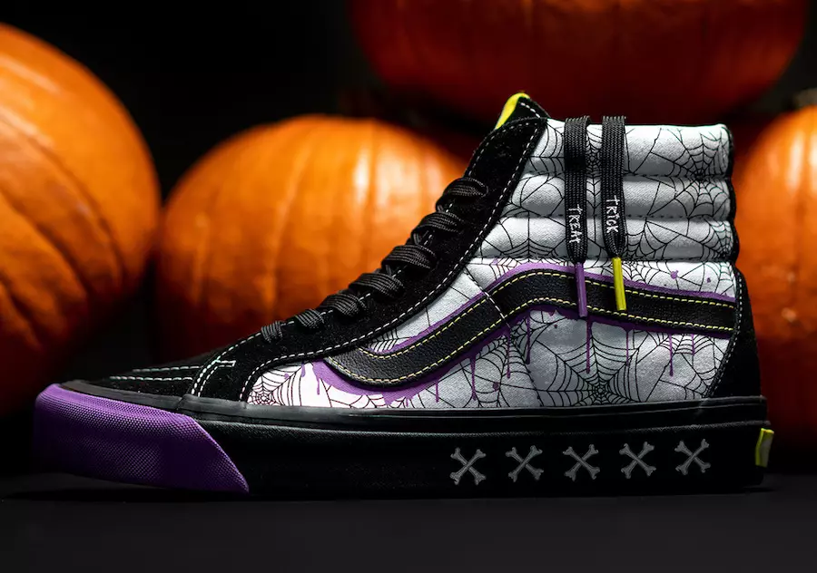 tamanho Vans Sk8-Hi Halloween Data de lançamento