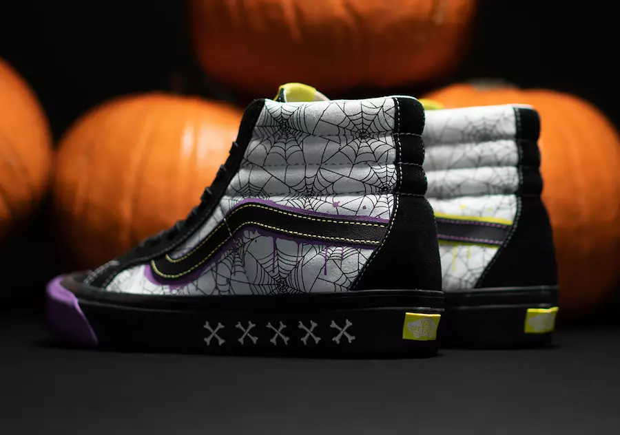 အရွယ်အစား Vans Sk8-Hi Halloween ဖြန့်ချိသည့်ရက်စွဲ