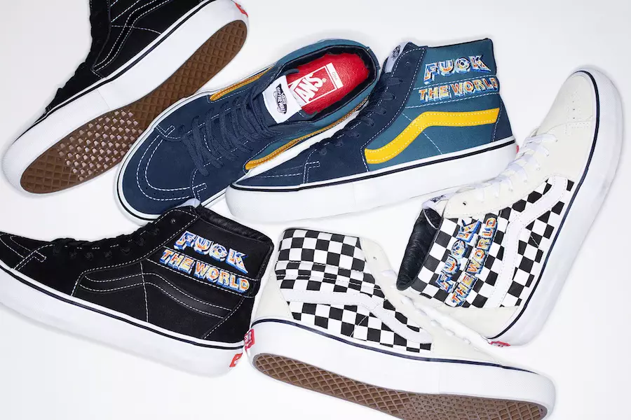 Supreme présente les Vans Sk8-Hi