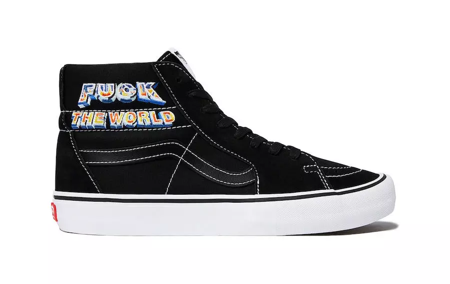 Supreme Vans Sk8-Hi Fuck The World Datum izdaje