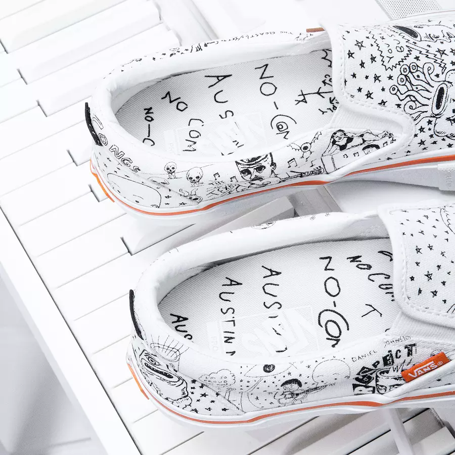 미준수 Daniel Johnston Vans 2020 출시일