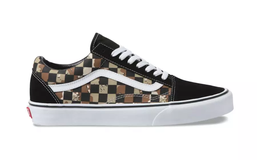 Data de lançamento do pacote Vans Camo Check