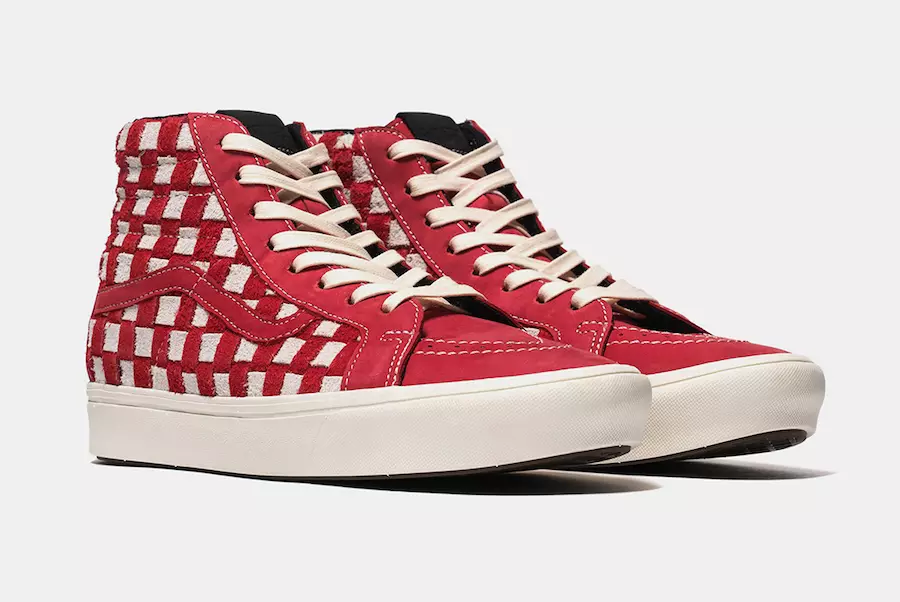 Vans Sk8-Hi Era LX Behåret ruskind skakternet mønster Udgivelsesdato